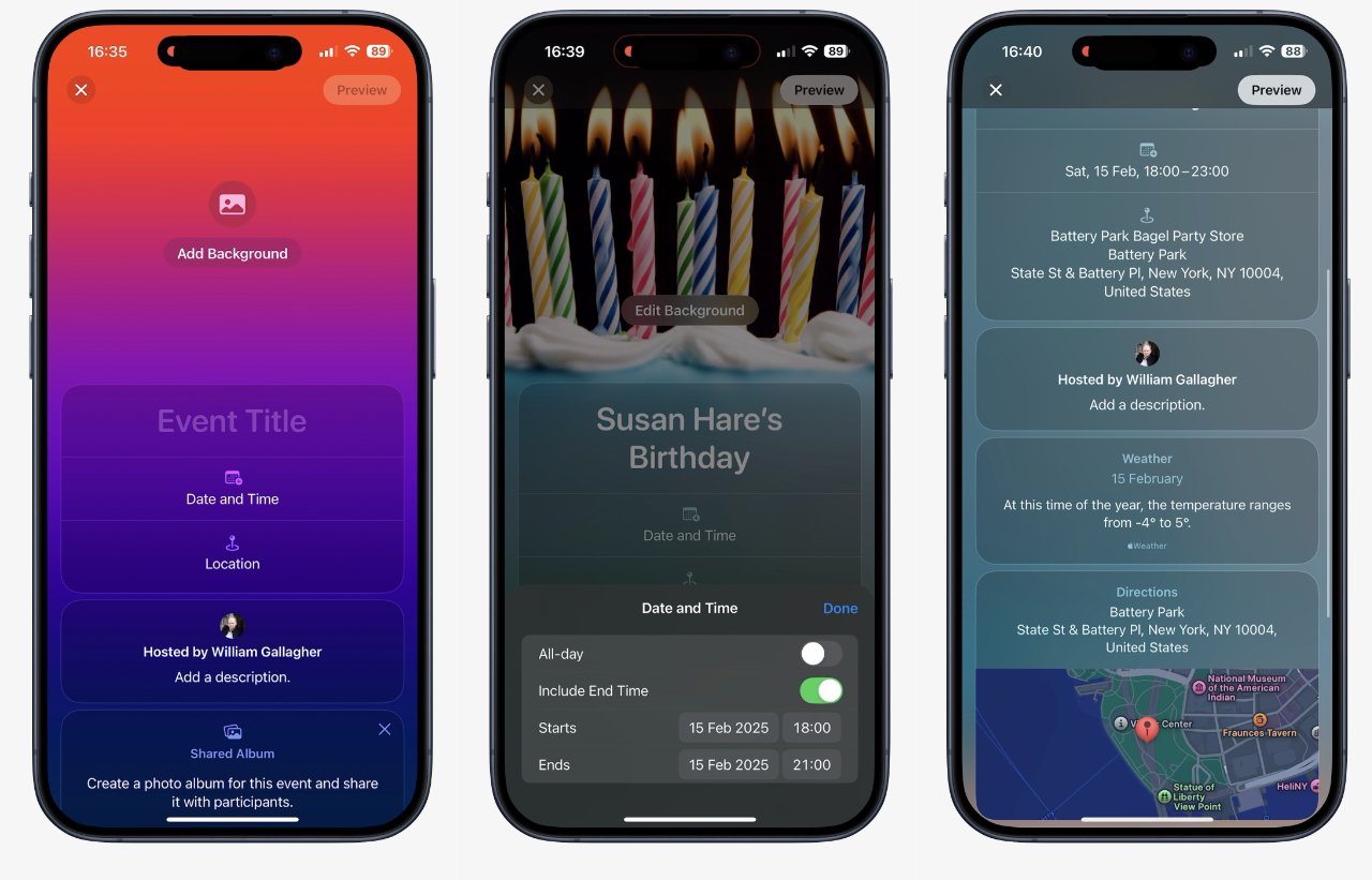 How to use Apple Invites