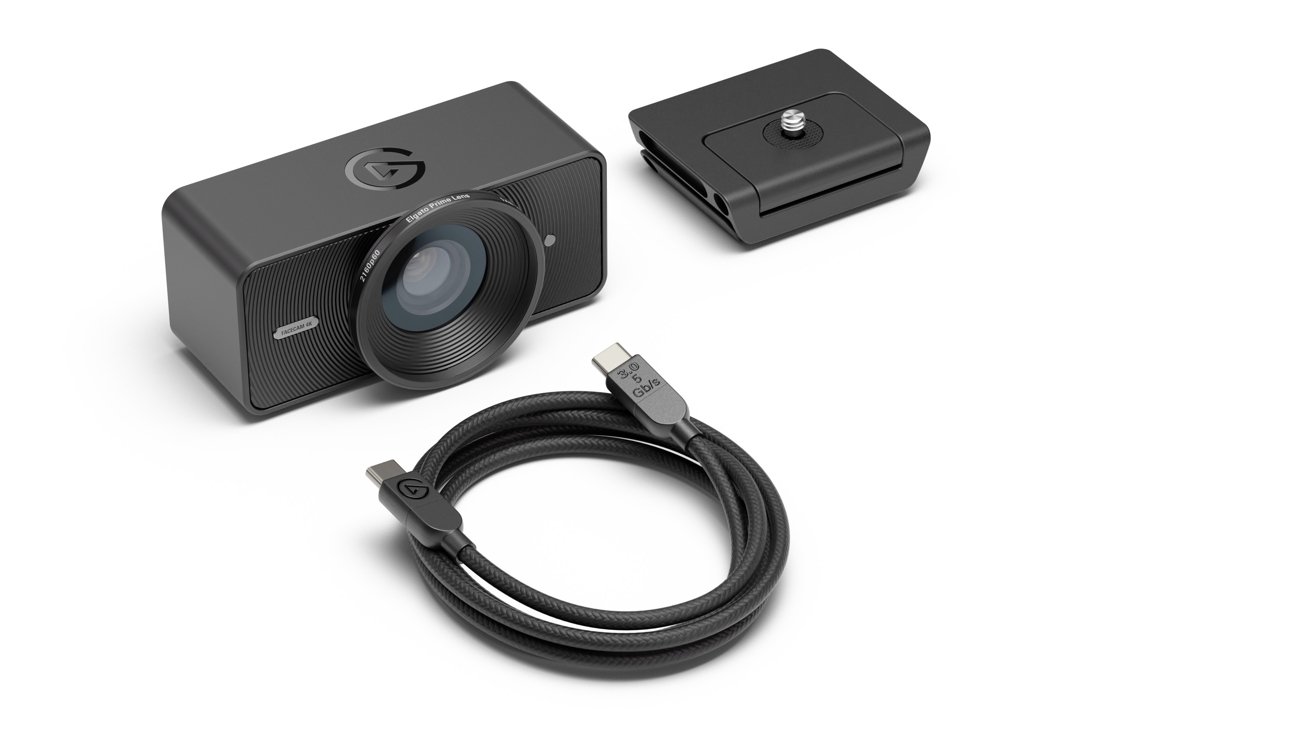 Elgato Facecam 4K brings DSLR features to Mac webcams