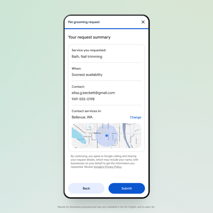 Google rolls out AI-powered business calling feature, brings Gemini 2.5 Pro to AI Mode