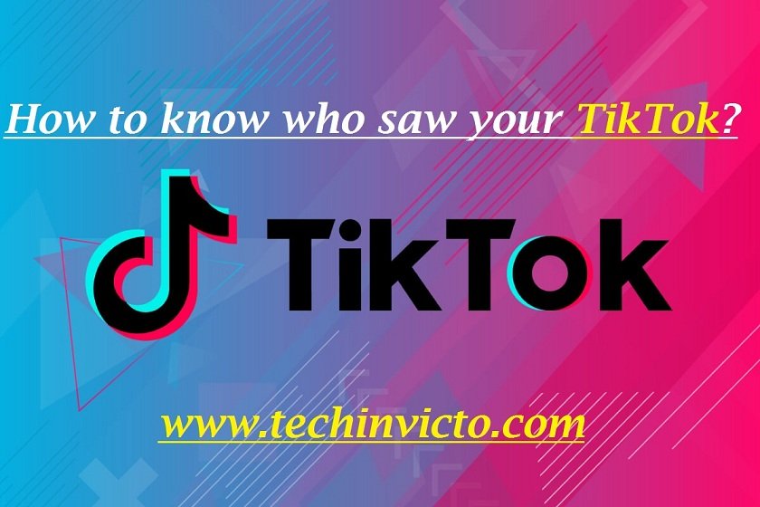 How to know who saw your TikTok?