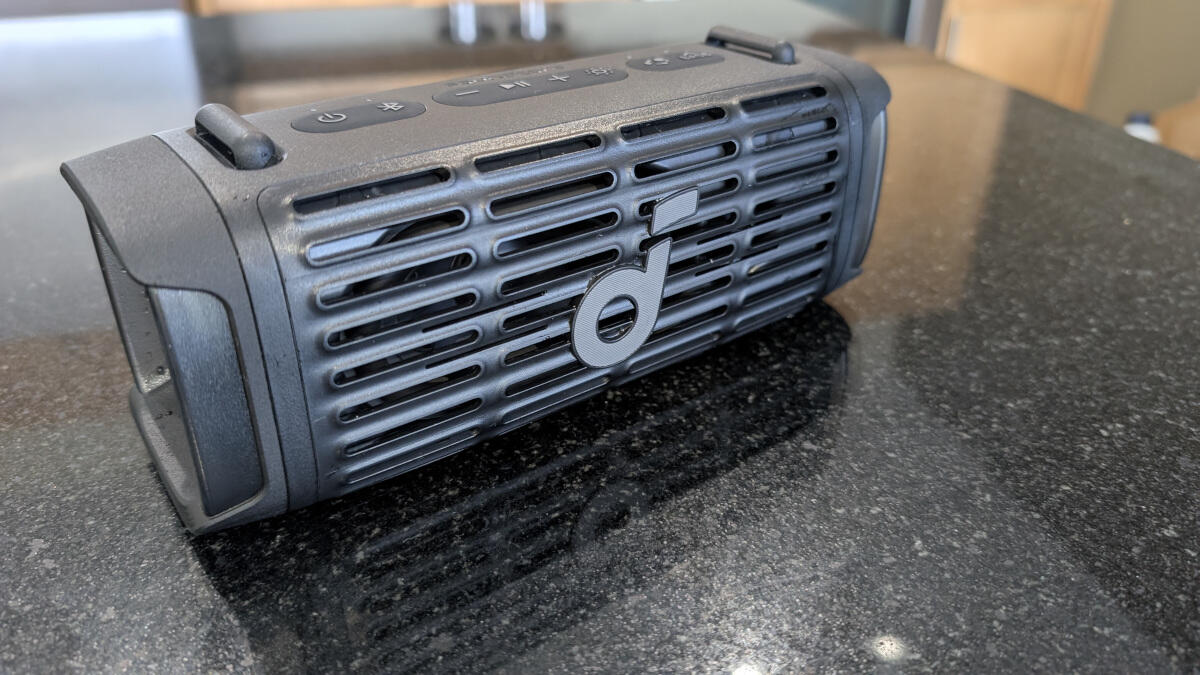 This waterproof speaker floats with you in the pool, but that isn’t its best feature