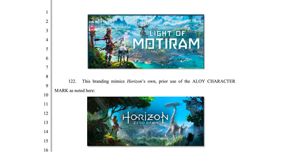 Sony sues Tencent over its Horizon Zero Dawn clone