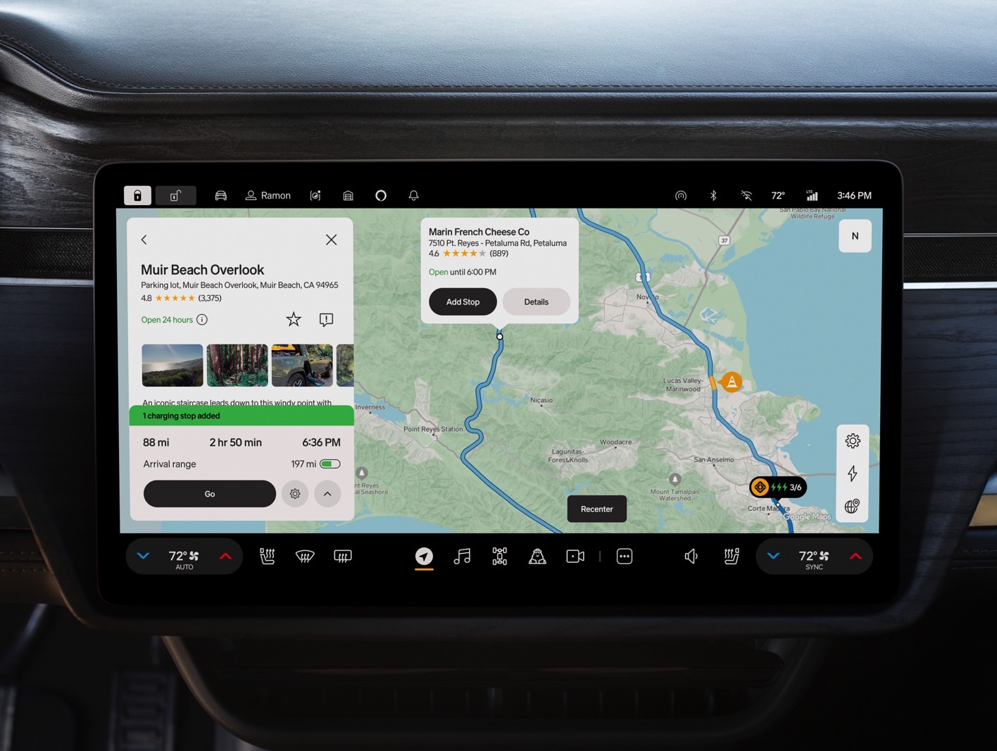All Rivian models are about to get native Google Maps navigation