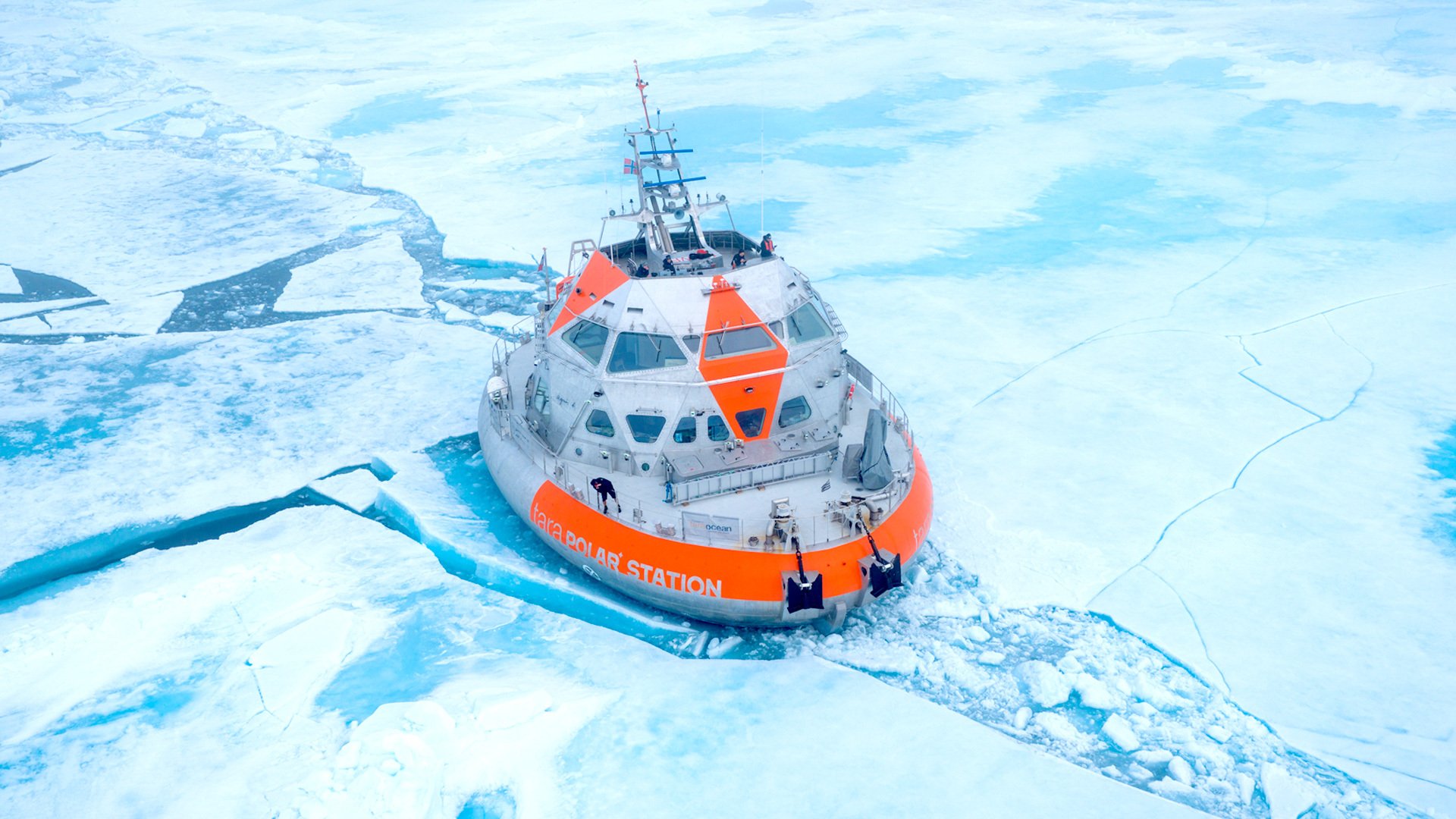 A futuristic polar station is set to make history in the Arctic