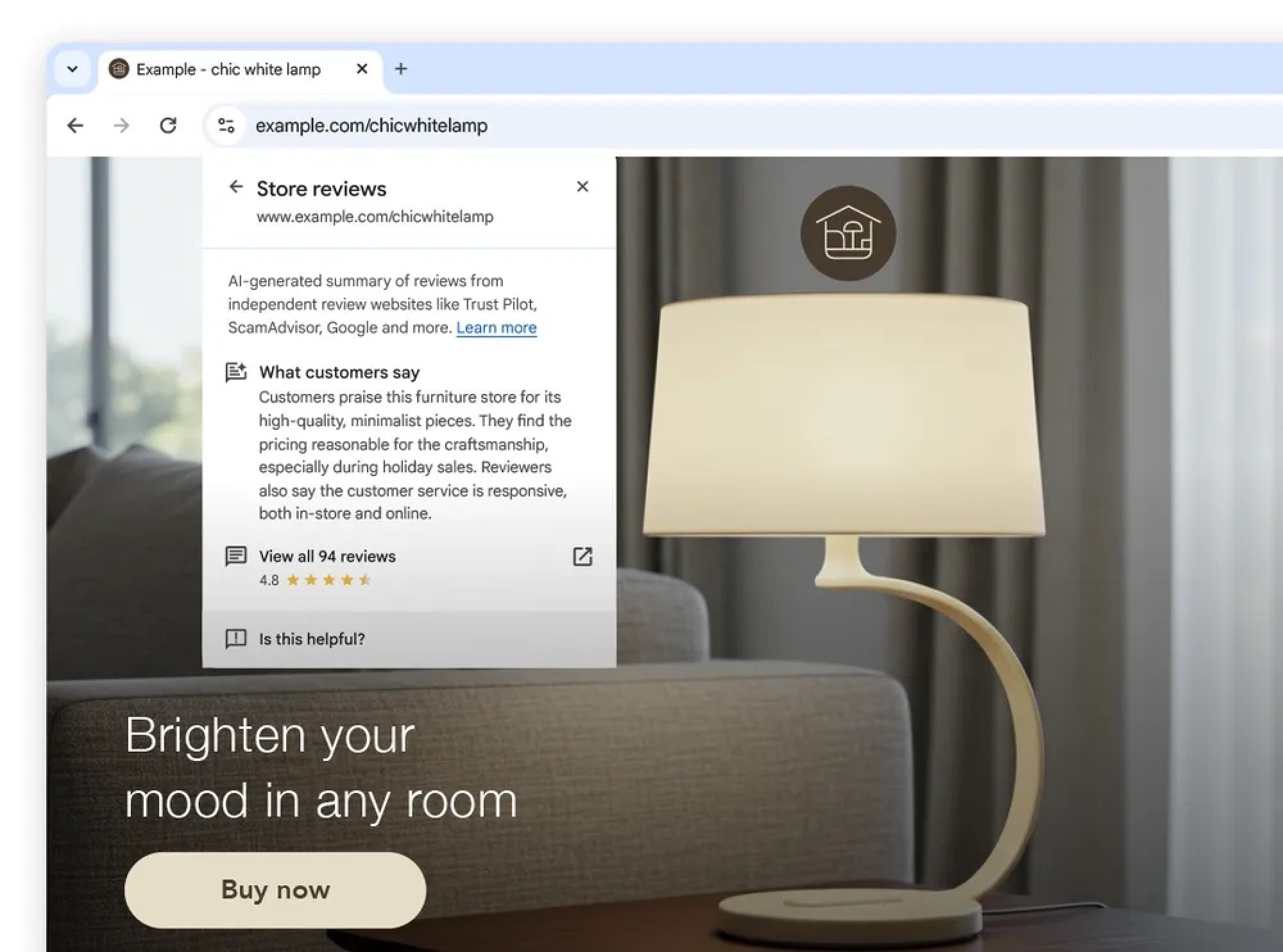 Google Chrome adds online store reviews to help you know if they’re legit