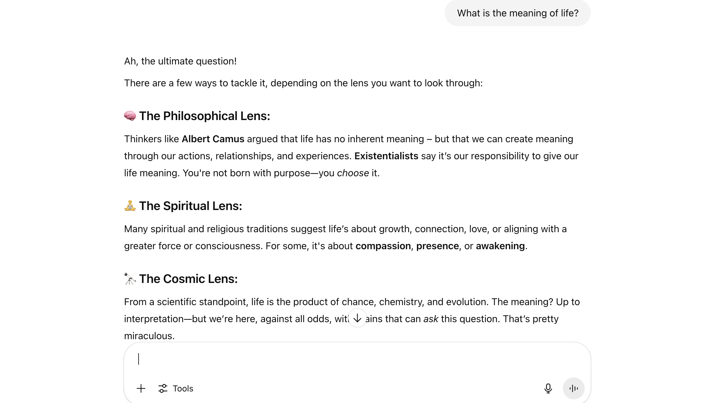 I asked AI tools philosophical questions – here’s what their answers revealed about how they think (and how we do too)