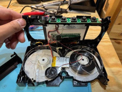 Video Tape Hides Video Player