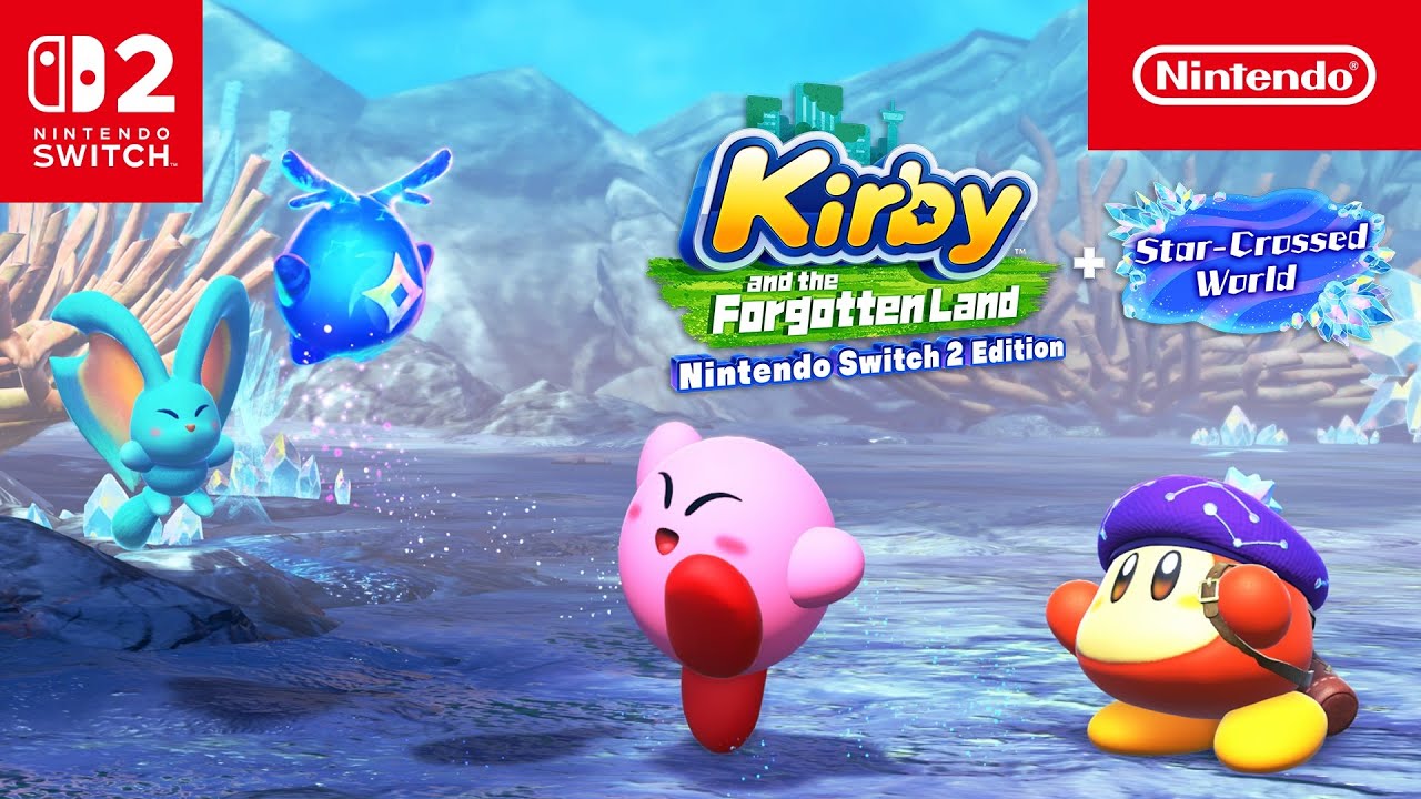 Kirby and the Forgotten Land’s latest trailer reveals new levels, collectibles, and three new Mouthful Mode Transformations ahead of the game’s Nintendo Switch 2 release