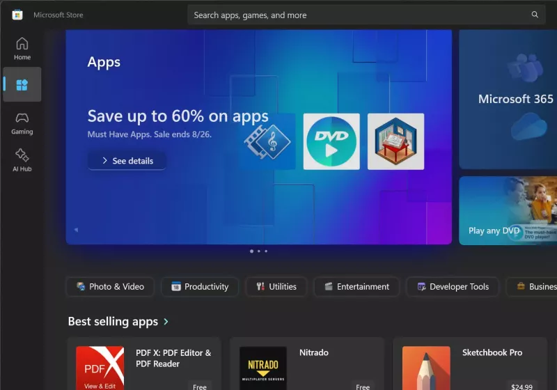 Microsoft removed users' control on app updates in the Windows Store