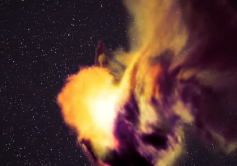 Astronomers discover first-ever "stripped to the bone" supernova