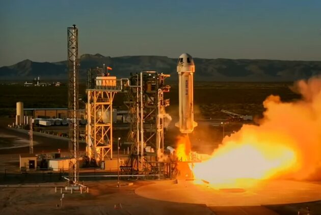 Crypto billionaire takes his $28M space trip with five others on Blue Origin’s rocket ship