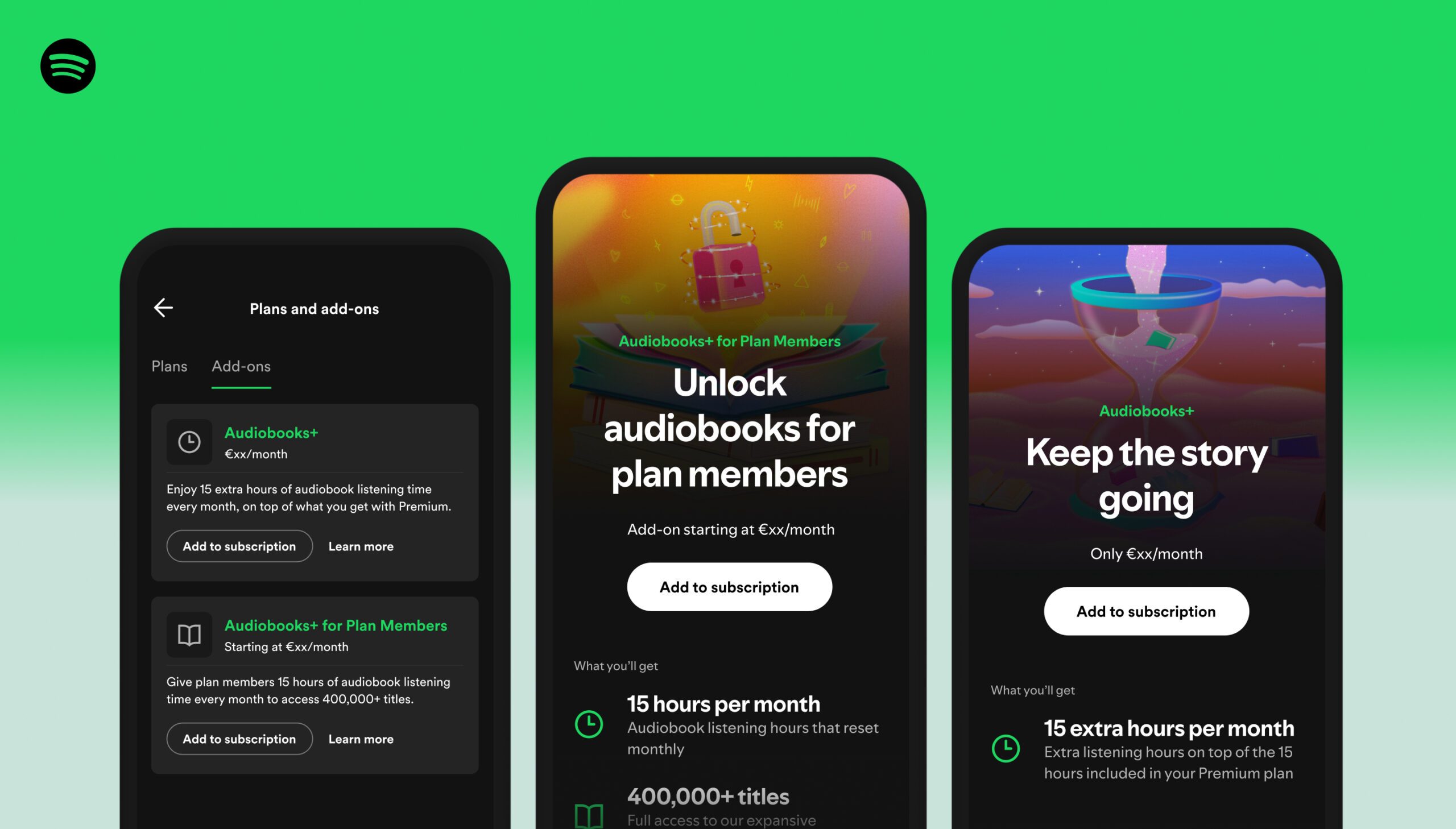 Spotify expands audiobooks access to family plan members in the US for the first time