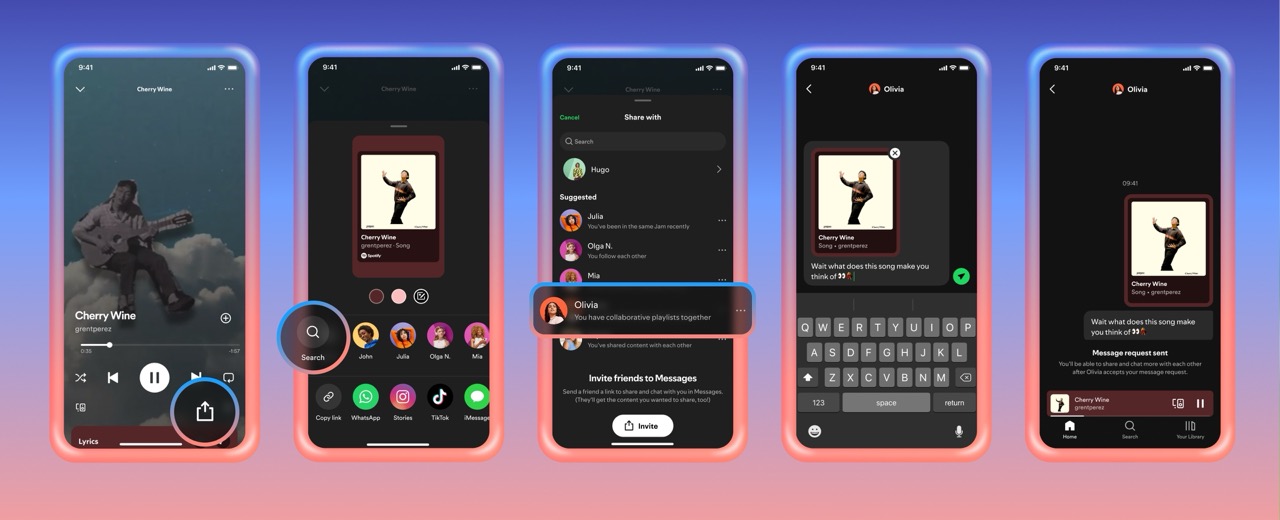 How To Use Spotify’s New Messages Feature?