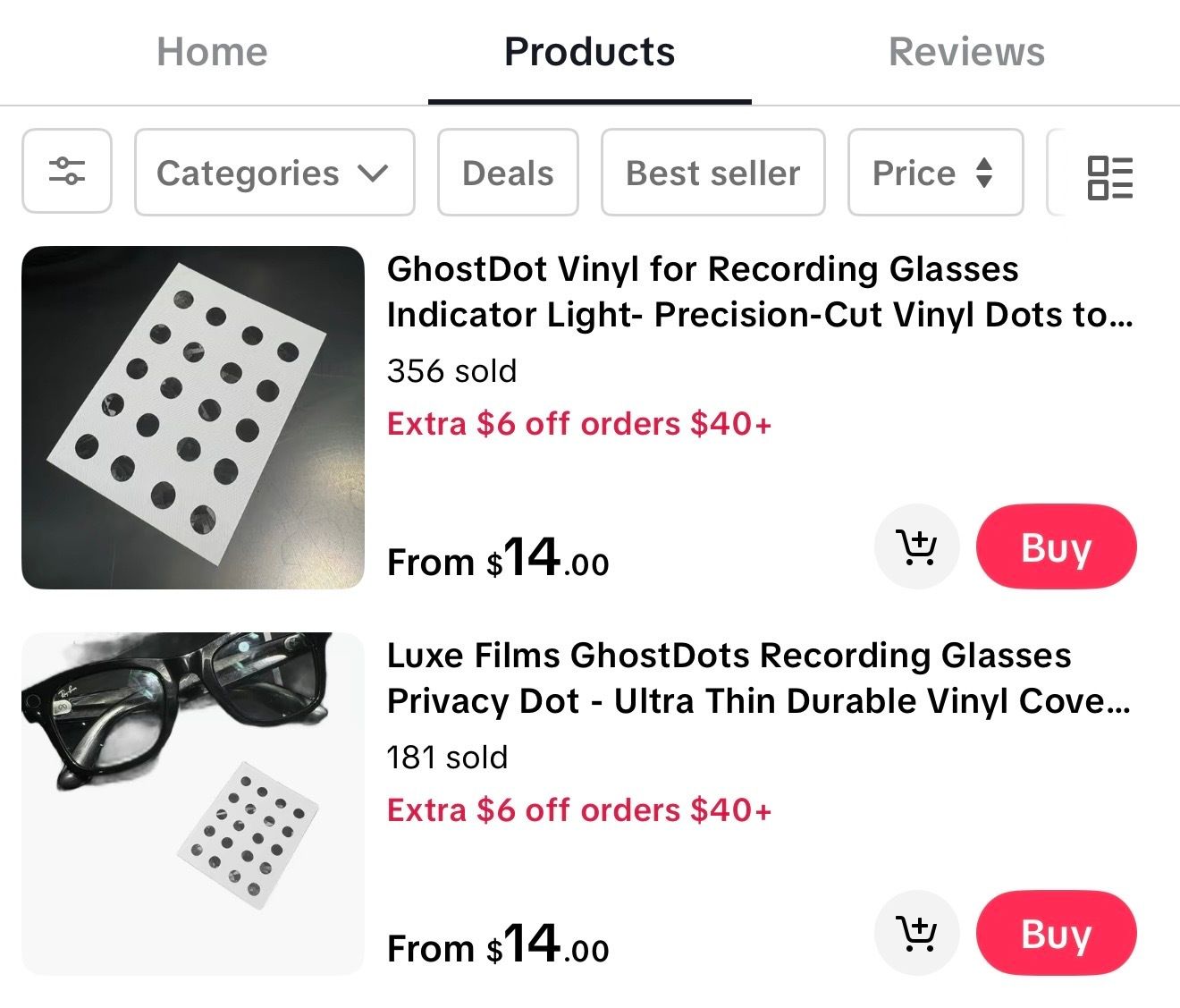 TikTok Promotes Stickers for Secretly Recording Meta Ray-Ban Video