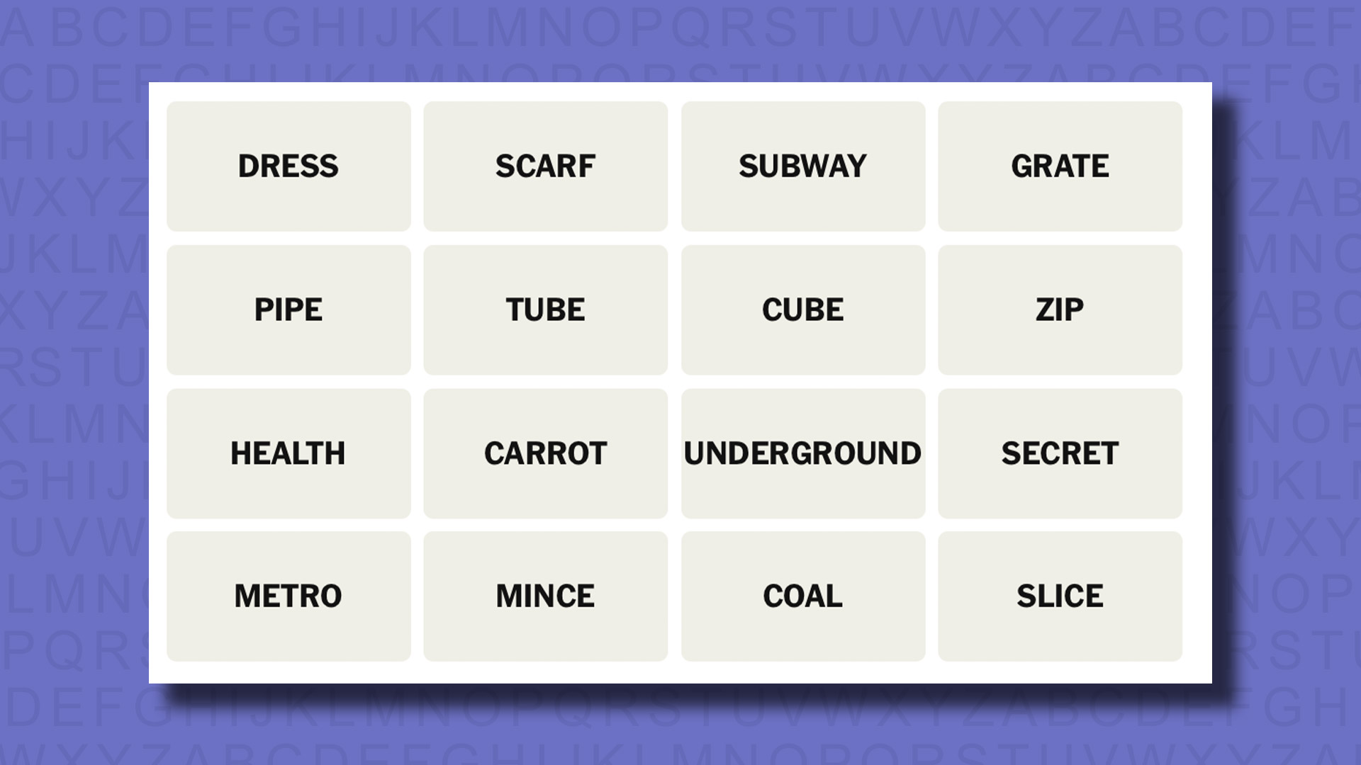 NYT Connections hints and answers for Tuesday, August 5 (game #786)