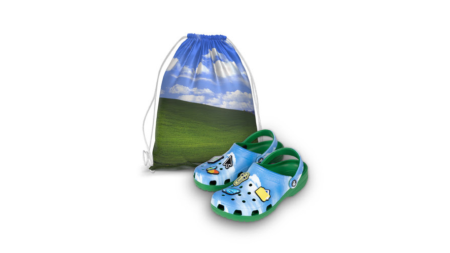Move over Windows Ugly sweaters, Microsoft is about to drop custom Windows XP Crocs with an all-important Clippy Jibbitz