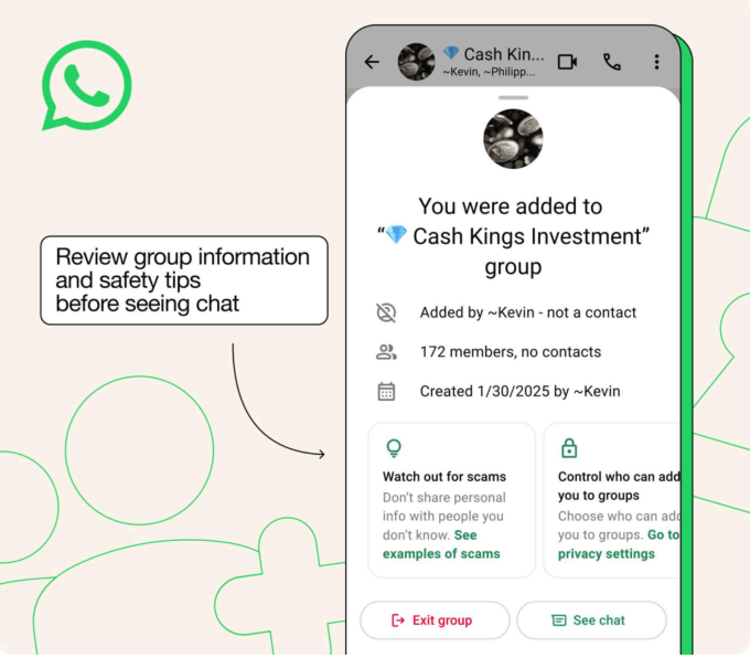 WhatsApp adds new features to protect against scams
