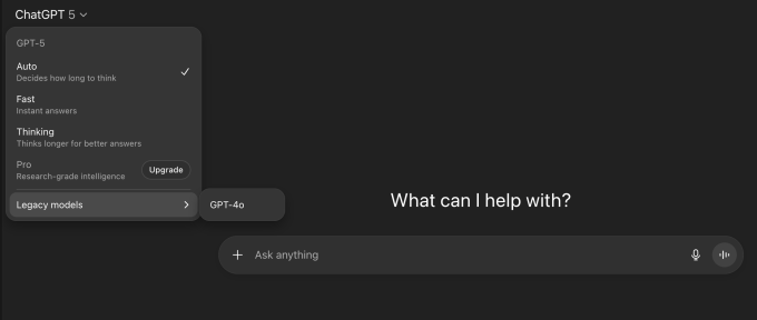 ChatGPT’s model picker is back, and it’s complicated