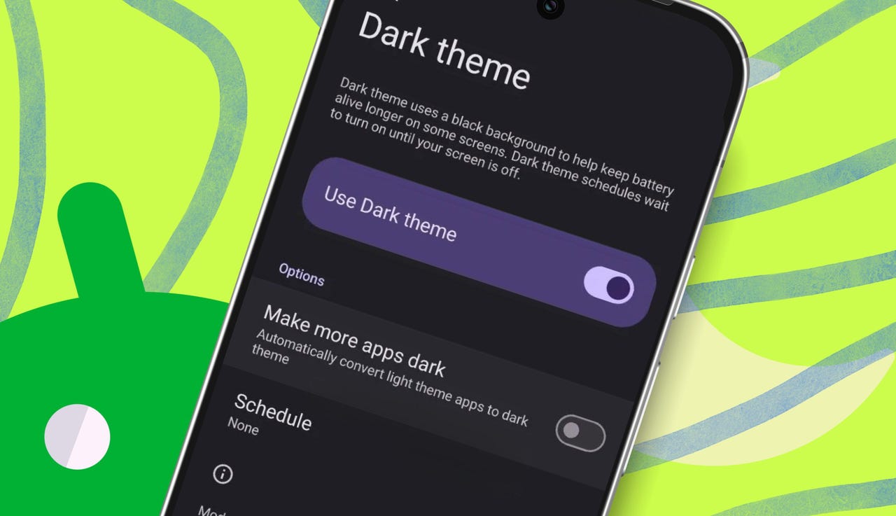 Android’s latest update can force apps into dark mode – how to see it now