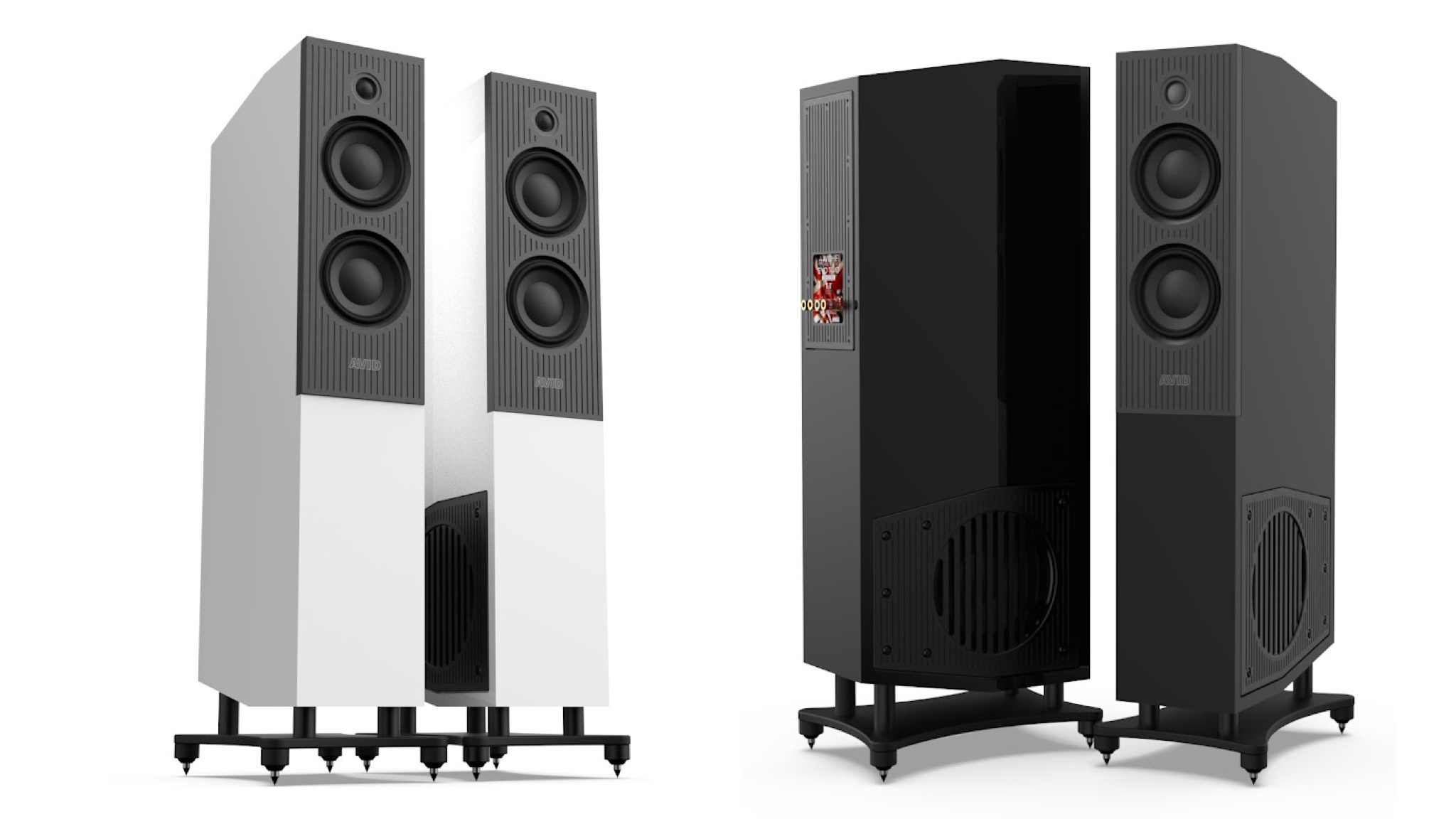 These glossy high-end tower speakers boast a 3.5-way design to bring the bass and cost as much as a full-size sedan