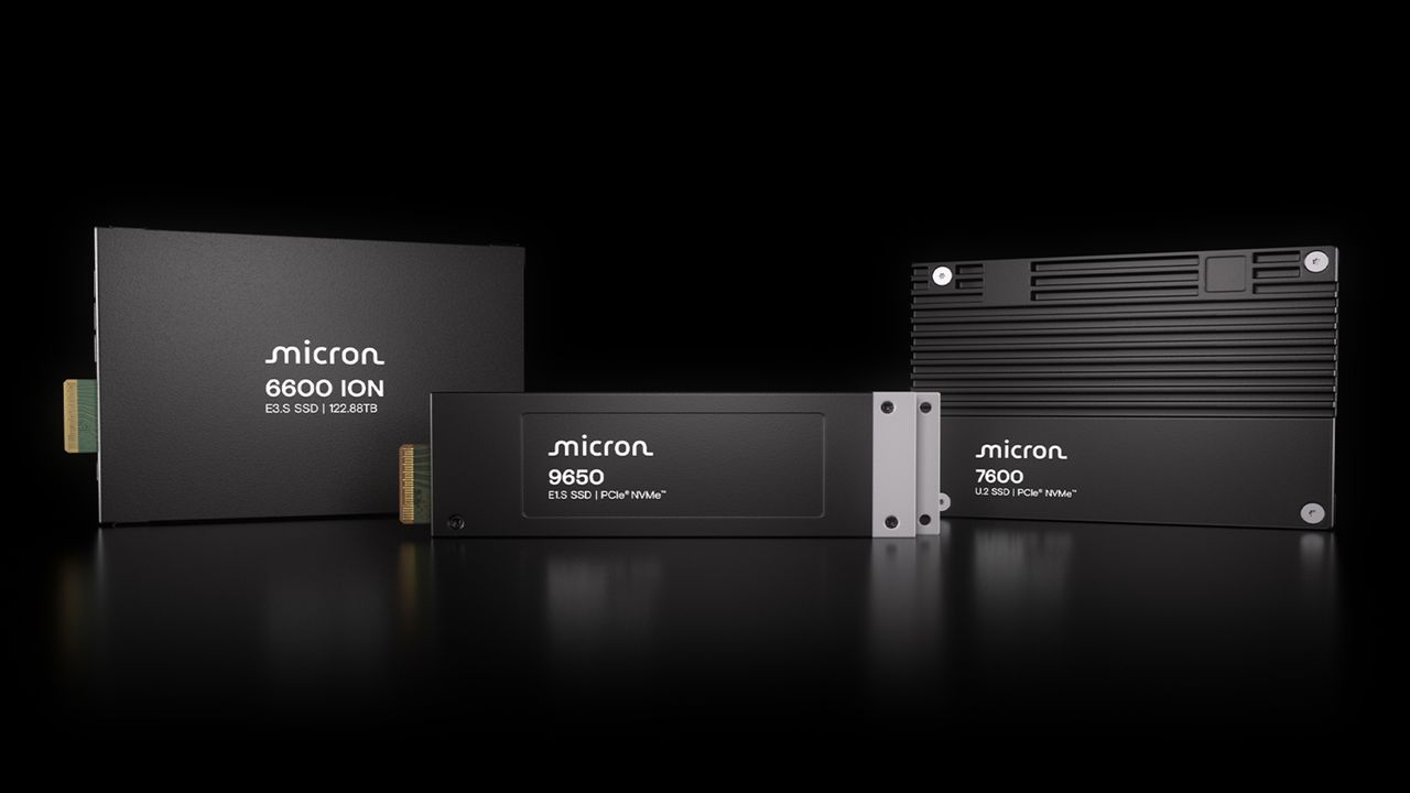 Micron’s new 6600 ION SSD could finally bury hard drives with 122TB of raw flash power