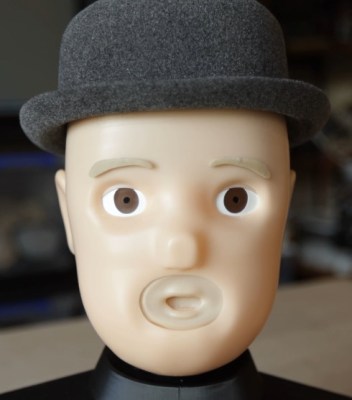 Talking Robot Uses Typewriter Tech For Mouth