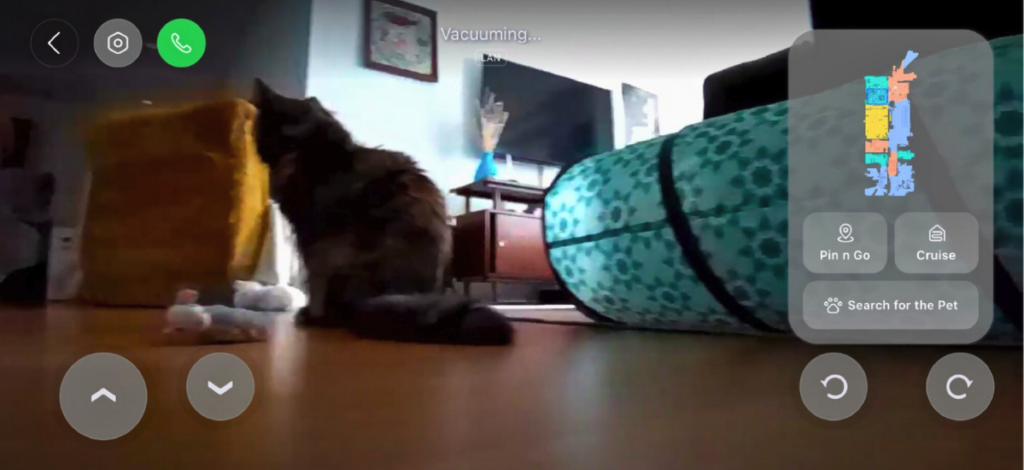 Pet parents shopping for a robot vacuum should consider one with a livestream camera
