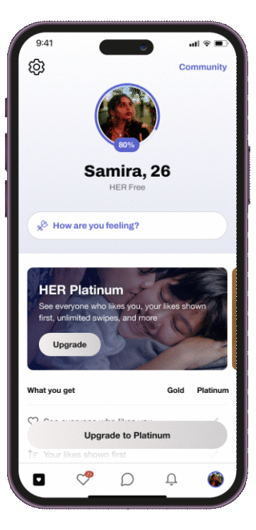 HER app launches ‘Feelings’ tag feature