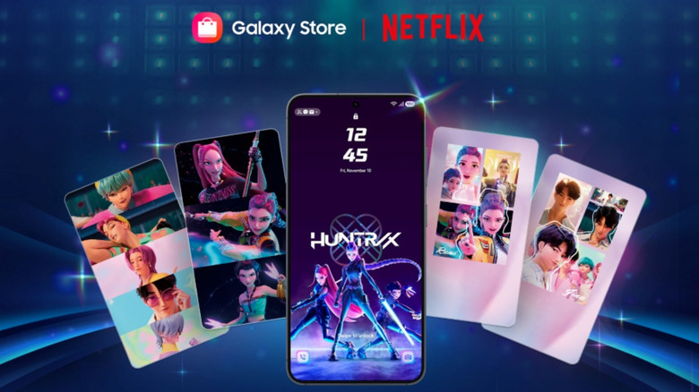 Samsung’s New Galaxy Theme Lets You Deck Out Your Phone With KPop Demon Hunters Characters