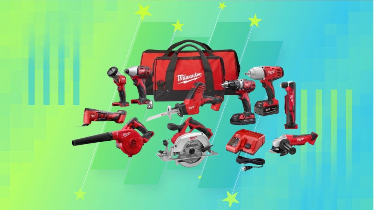 Get a Milwaukee 9-tool kit for nearly 20% off for Labor Day