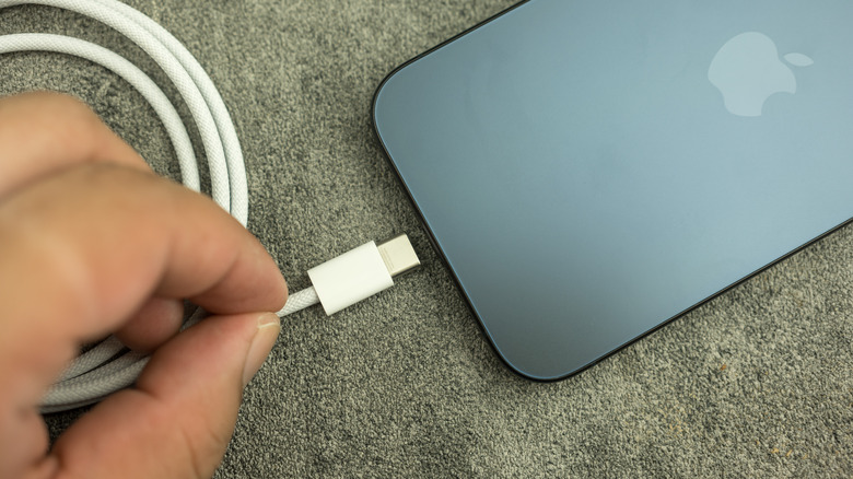 Why The iPhone Actually Changed From Lightning To USB-C Ports