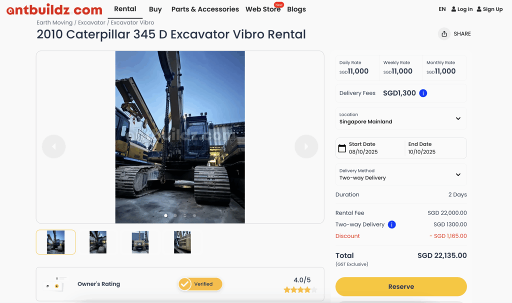 Antbuildz hits S$10m in transactions by facilitating construction equipment rental