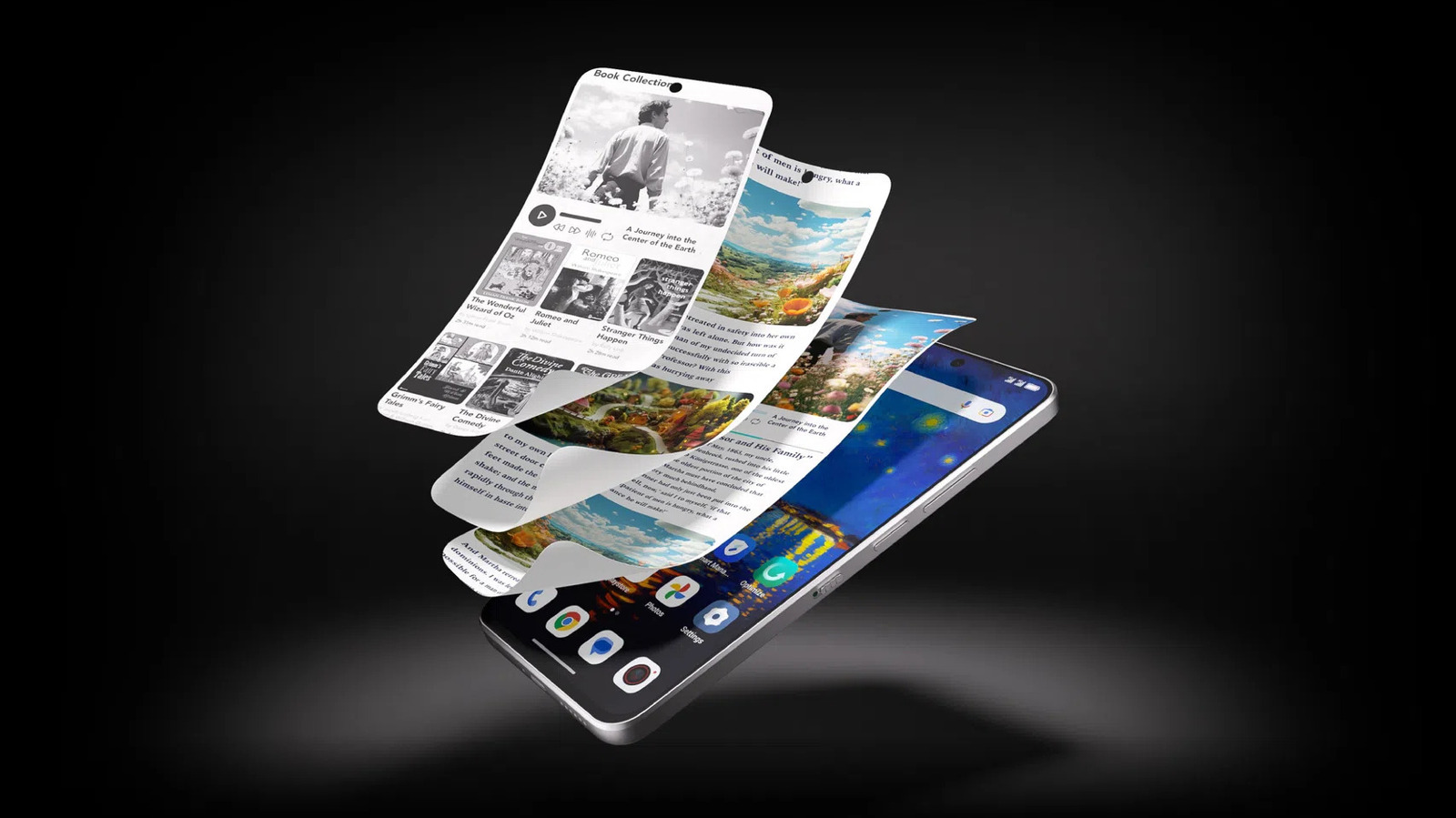 This Android Phone’s Unique Screen Could Replace Your Kindle