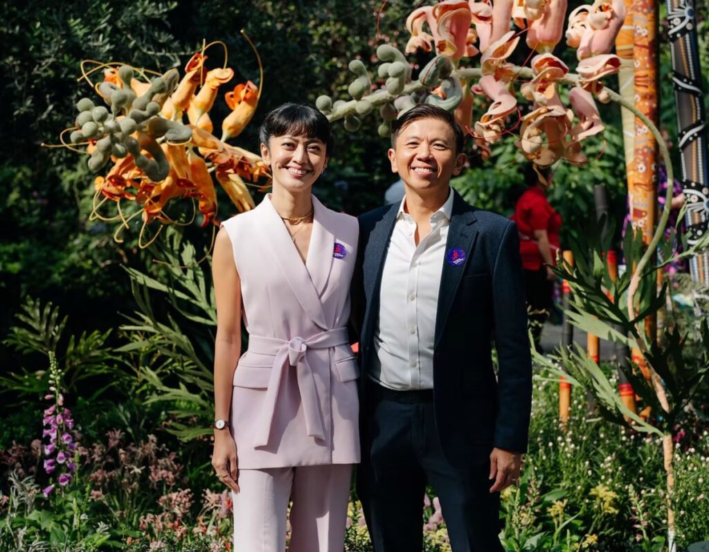 She began with wedding decor, now her giant paper flowers tower all over S’pore